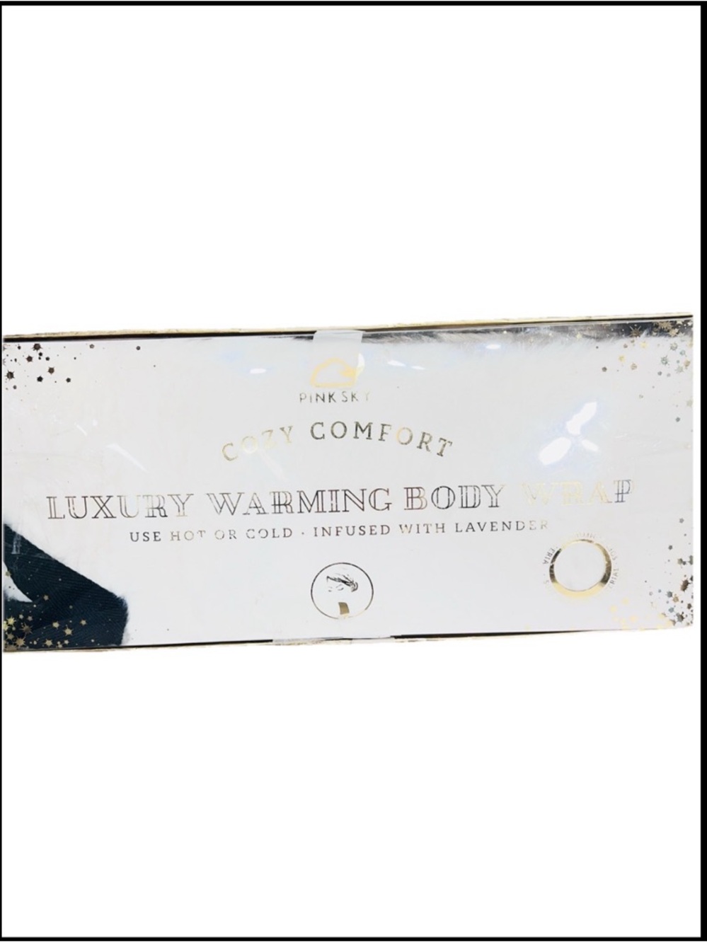 Pink Sky Cozy Comfort Luxury Warming Body Wrap - White